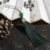 Abanico de flecos con borlas estilo vintage, manualidades DIY, accesorios para ropa, nudo chino con borlas, materiales de flecos con borlas