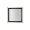 Nuevo desagüe de suelo con desodorante oculto T551 baño baño 11*11 proyecto de decoración desagüe de suelo de baldosa invisible para baño