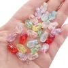 Cuentas Chapadas de Acrílico de 8x13 mm Cuentas de Tulipán Pulsera Hecha a Mano para DIY Cadena de Teléfono Móvil Accesorios de Joyería Bolsa