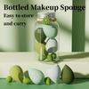 Maquillaje de belleza huevos secos y húmedos esponja cojín de aire borla de polvo no es fácil de comer huevos de maquillaje en polvo transfronterizos Esponja de maquillaje