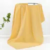 Manta Envolvente de Algodón de Bambú para Bebé Capa Única/Doble Gasa Color Sólido Manta Infantil Toalla de Baño Manta Envolvente Anti-Sobresalto Comercio Exterior