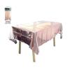 Mantel Desechable de Película de Aluminio Impreso al por Mayor Mantel de Mesa Impreso en Película de Aluminio Monocromático Mantel de Mesa Festivo Multicolores Opcionales Juego Completo