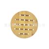 Almohadilla aislante de madera creativa, tapete de bambú para taza, restaurante, cocina, arena, maceta, maceta, tapete de madera, tapete de té, fábrica, tallado al por mayor