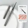 Conjunto de Pincéis para Nail Art Haste de Metal Ferramentas para Nail Art Versátil Esmalte em Gel Liner Pintura Pincel de Varredura Aquarela Grafite