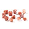 Jingde joyería jade rojo del sur natural tallado cuentas sueltas individuales accesorios garra de gato valiente cuentas para joyería diy al por mayor