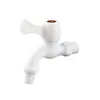 Torneira de plástico com quatro torneiras de abertura rápida, esfregão de piscina, bico único de água fria, material ABS, fabricantes de louças sanitárias por atacado
