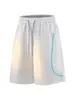 Shorts Rosas de Jack para Mujer 2026 Nuevo Verano Protector Solar de Corte Holgado Casual Deportivos