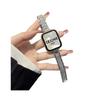 Correa de metal para Apple Watch iwatchs9/s10 s8/7/6/54321, correa de reloj de alta gama para mujer, verano