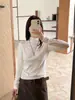 Han Xun Essencial de Outono Estilo Básico Gola Alta Meia Camada Macio Elástico Camiseta Base Feminina 2026 Novo Modelo 27534
