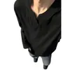 Nueva Camiseta Base de Manga Larga para Hombre Estilo Americano, Terciopelo Alemán Pesado de Moda con Cuello en V, para Primavera y Otoño, Comercio Exterior