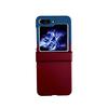 Nueva Funda Aplicable para Teléfono Móvil Samsung Zflip7 Degradado Samsung Zflip 20% de descuento Funda Protectora para Pantalla Plegable Acabado Táctil de Piel W24Flip