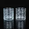 Portavelas de cristal personalizado, portavelas de ambiente romántico, frasco de vidrio, taza vacía, taza para vela de aromaterapia de boda, decoración de escritorio