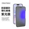 Adecuado para iPhone 17 Pro Max Pantalla Protección Ocular Luz Morada Anti-Espionaje Mate Protección Cobertura Total Apple 16 Película Templada