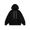 Sudadera Cardigan de Estilo Universitario Coreano con Diseño de Lunares de Colores para Hombres y Mujeres, Chaqueta con Capucha Oversize Estilo Americano Relajado