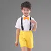 Nueva Ropa de Performance Infantil Falda Tutú de Princesa con Lentejuelas Primavera y Otoño Manga Corta Ropa de Escenario Coro para Niños y Niñas