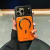 Estuche con tapa abatible para lente adecuado para iPhone 17 Pro Max, con soporte magnético invisible, protección completa y anticaídas para iPhone 15/16