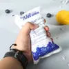 Bolsas de Hielo Autoabsorbentes Especiales para Entrega Express, Bolsas de Hielo de 12 Compartimentos, Bolsas de Hielo para Refrigeración y Conservación, Desechables para Uso Comercial, Reutilizables para Congelar