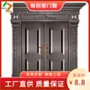 Porta de cobre porta de villa cobre real cobre puro porta dupla porta de segurança porta de entrada rural retrô chinesa fábrica