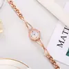 Relógio de Pulso de Aço para Mulheres, Pulseira de Estudante, À Prova d'Água, Quartzo, Moda, Transmissão ao Vivo do TikTok
