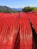 Tiras de Bambú Rojas, Piezas de Bambú, Esteras de Bambú, Cañas de Bambú, Cañas Verdes, Arte Floral, Paisajismo, Materiales de Decoración para Bodas, Decoración de Salas de Exposiciones