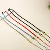 Corda para Pingente de Ágata de Jade de Alta Qualidade com Nó Deslizante, Corda para Colar com Pingente de Jade Cor Café, Feita à Mão e Ajustável para Homens e Mulheres