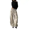 Calça Casual de Perna Larga Reta Estilo Old Money Novo Masculina Estilo Retro Japonês Solta com Caimento Design de Pregas Duplas Calça Social