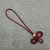 Xiangfei 2M15B-2 corda trançada artesanal com nó de orelha dupla, estilo fresco e simples, adequada para roupas infantis, decoração de bolsa, pingente de celular em acrílico