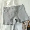 Pantalones de Seguridad Anti-Exposición para Mujer Tres en Uno Blanco Nuevo 2025 Algodón Puro 10A Antibacteriano Portátil Transpirable Pantalones Cortos
