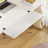 Tablero de extensión para escritorio, escritorio de oficina sin taladrar, organizador de escritorio expandible, plegable, ampliado y alargado, tablero de extensión con reposabrazos