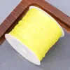 Balde pequeno A-line Acessórios de joias DIY, pulseira de cordão trançado colorido feita à mão, material de cordão semiacabado para tecelagem de nó chinês