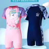 Trajes de Baño Transfronterizos para Niños y Niñas de una Pieza Secado Rápido Trajes de Baño para Niños Pequeño, Mediano y Grande Nuevos Trajes de Baño para Niñas al por Mayor