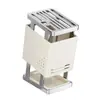 Estante para cuchillos y estante de almacenamiento modelo nuevo 2025 cocina acero inoxidable tabla de cortar cuchillo palillo multifuncional estante de almacenamiento integrado para encimera