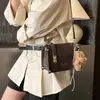 Bolsa Pequena Casual Simples em Formato de Caixa para Mulheres 2026 Nova Moda Bolsa Quadrada Pequena de Ombro Estilosa Versátil para o Início da Primavera Bolsa Transversal