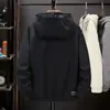 Chaqueta holgada extragrande para hombre, nuevo abrigo con capucha estilo japonés para primavera y otoño, top casual versátil holgado para hombre, moderno