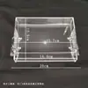 Máquina de gelo raspado Balde de material da máquina de gelo raspado Placa guia de gelo da máquina de gelo Tampa contra poeira Acessórios da máquina de fazer gelo Caixa de coleta Placa de cobertura contra poeira
