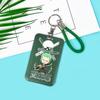Fábrica capa de cartão de desenho animado masculina e feminina campus cartão refeição bolsa de cartão estudante jogo cartão identidade conjunto de cartões capa protetora comércio exterior