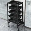 Carrito de Herramientas para Peluquería Reforzado Carrito de Belleza Carrito Pequeño Peluquería Salón de Belleza Carrito Carrito de Peluquería Almacenamiento