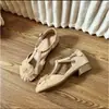Tira de Flor de Camélia que Aumenta a Altura 2026 Estilo Coreano Tendência Sapatos de Ballet de Verão com Salto Grosso Sapatos Mary Jane para Mulheres