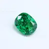 Zircônia Retangular Gorda de Alta Qualidade, Branca e Colorida, Pedra Solta Imitação Diamante Corte Gelo Esmagado em Forma de Almofada Longa, Gema de Wuzhou
