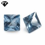 106#人造蓝尖晶 厂家直供 梧州人造宝石合成尖晶石人造蓝色尖晶石