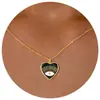Colar Transfronteiriço Novo de Aço Inoxidável Estrela do Mar Caranguejo Zircônia Moda Feminina Versátil Estrela de Seis Pontas Cauda de Estrela do Mar Corrente para Clavícula