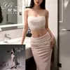 Conjunto Yilele Lencería Pura y Sexy Ceñido al Cuerpo Transparente Apasionado Noche Caliente Discoteca Habitación Privada
