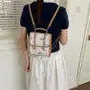 Moda Casual Transfronteriza Verano 2026 Nuevo Estilo Bolso de Mano para Mujer Moda Tendencia Bolso Pequeño Cuadrado Mochila de Hombro Único