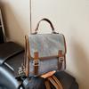 Mochila de mezclilla casual de moda retro casual nicho para mujer 2025 verano nuevo clásico casual bolso de mujer