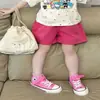 Conjunto de Camiseta Estampada de Manga Corta para Niña Verano 2026 Nuevo Casual Lindo Top y Shorts Conjunto de Dos Piezas para Niñas