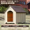 Casa para Perros al Aire Libre para Perros Grandes, Impermeable y a Prueba de Frío, Aislamiento Invernal, Villa Jaula para Perros para el Invierno