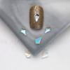 Wengenie mismo estilo Aurora Hielo transparente plano forma especial joya para uñas de diamante Red de diamantes popular punta del dedo Diamante mezclado venta al por mayor