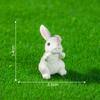 Micropaisaje transfronterizo, huevos de Pascua, muñeco de conejito, jardinería, paisajismo, decoraciones de bricolaje, accesorios colgantes, pequeños adornos