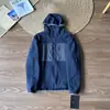Jaqueta de Moletom Impermeável com Capuz Jacquard para Esportes ao Ar Livre, Casual, com Bloqueio de Temperatura, Respirável, Roupa Externa 13512