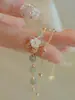 Pulseira Borboleta Pulseira Camada Dupla Usada Empilhada Luxo Leve Design de Nicho Elegante Versátil Melhor Amiga das Mulheres